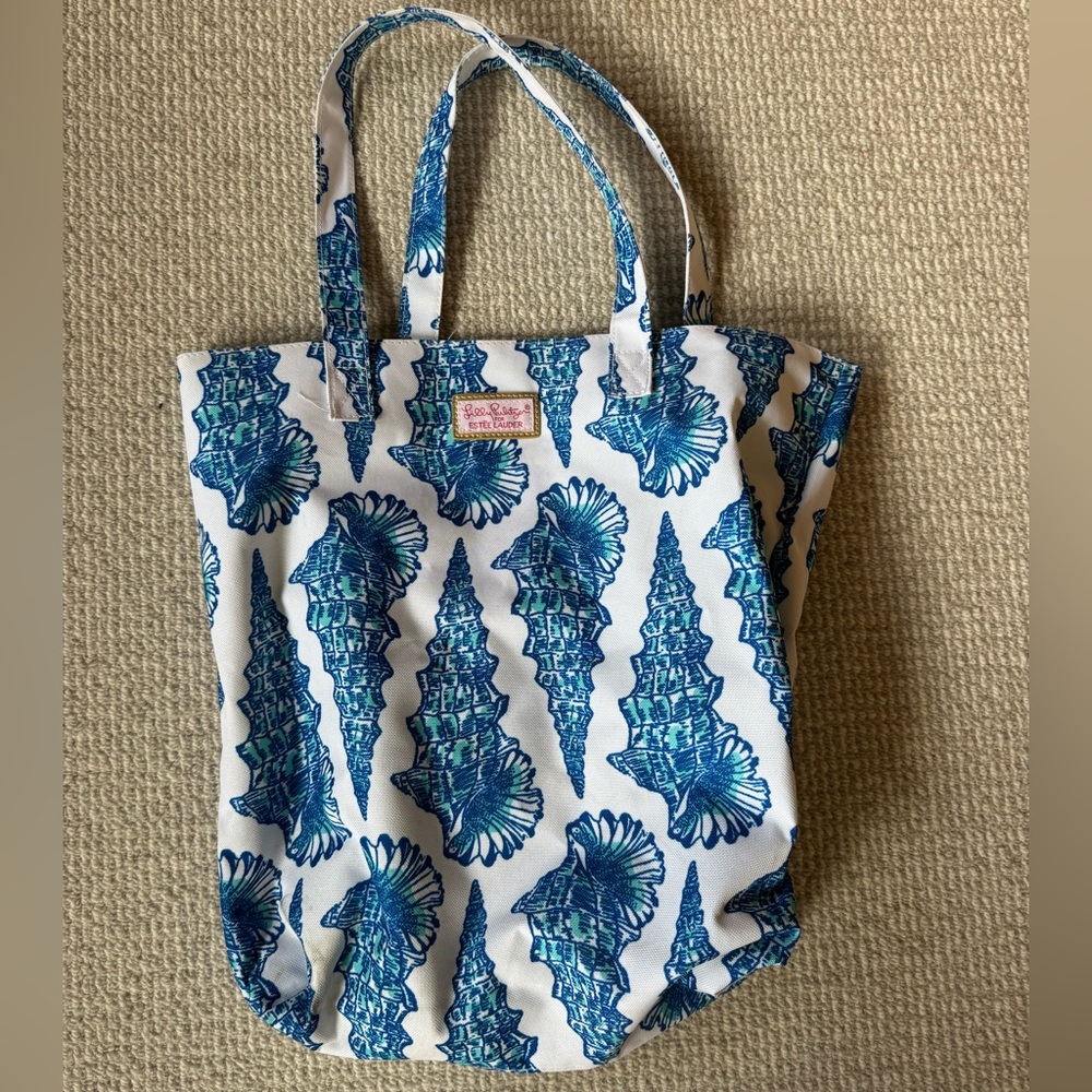 Lilly Pulitzer for Estée Lauder collection tote